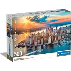 Clementoni High Quality Collection New York 500 pcs - Compact Box 1220-35543 8005125355433